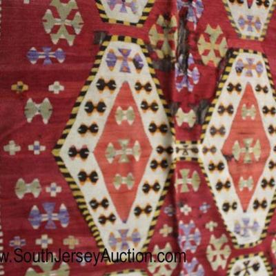  Selection of ANTIQUE Native American Indian Rugs,   Selection of ANTIQUE Persian Rugs,   ANTIQUE Native American Indian Chief Tent Blanket 