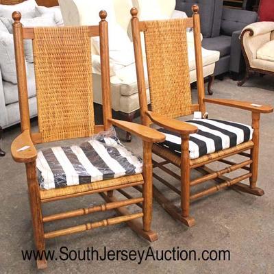  PAIR of Country Porch Rockers 