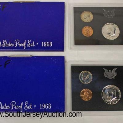  PAIR of United States 1968 Proof Sets 