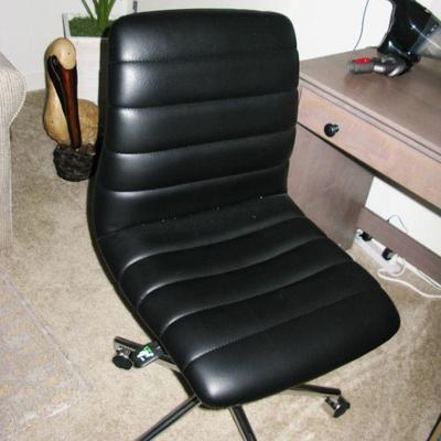 Office desk chairs on casters   BUY IT NOW $ 75.00 each   (there are 2 available) 