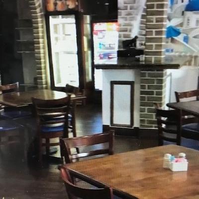 Tables/Chairs/Glass Doors