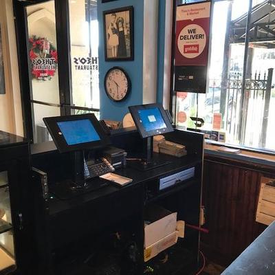 POS System/Receptionist Desk