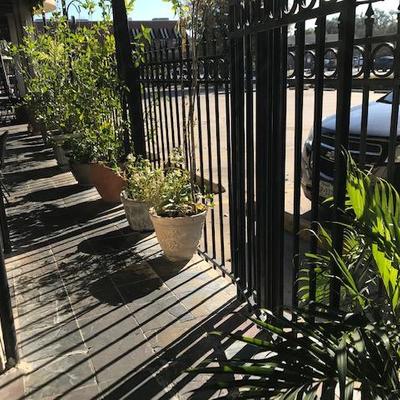 Rod Iron Fence