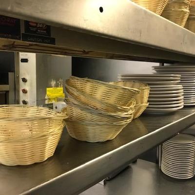 Basket and Plates