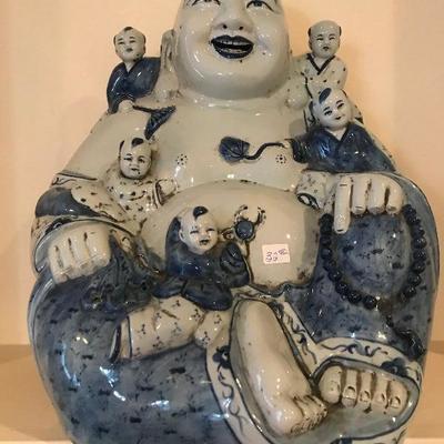 happy Buddha with Children 