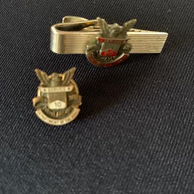 Military service pins