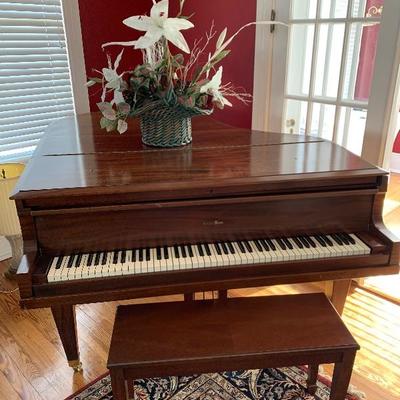Knabe Brothers baby grand piano
