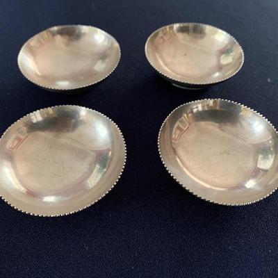 Sterling silver salt cellars