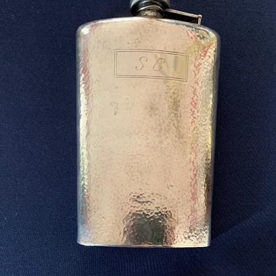 Sterling silver flask
