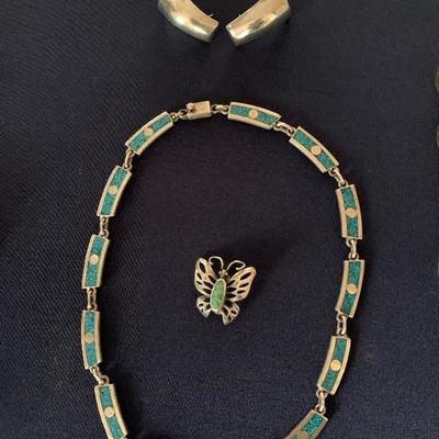 Sterling & turquoise 