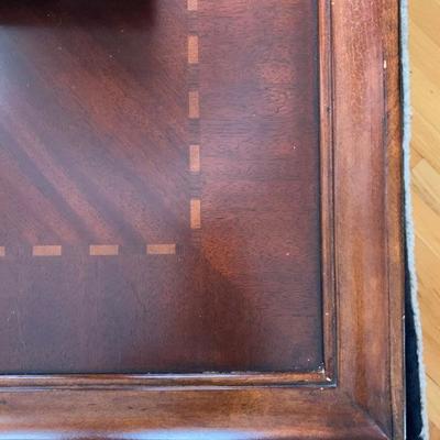 Mahogany End Tables, PAIR 