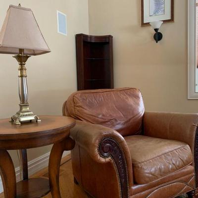 Round Accent Table, Pair 