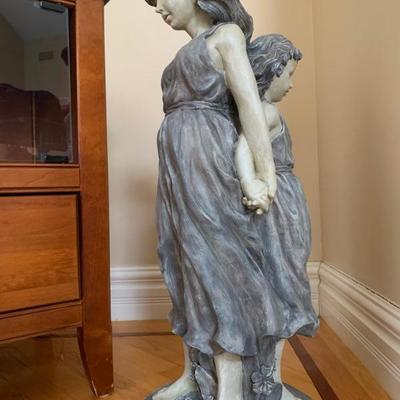 Two Girls Sculpture 