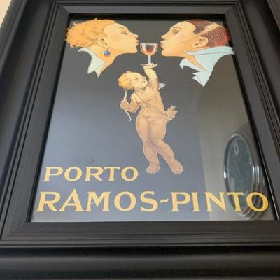 Vintage Style Wine Print 