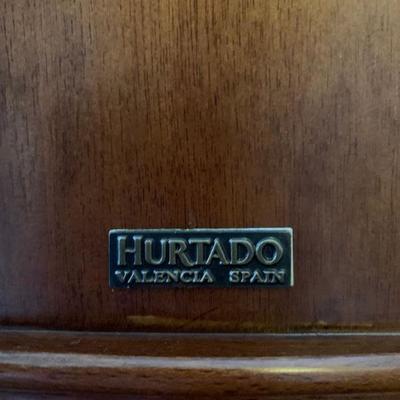 Hurtado, Made in Spain, Double Pedestal Table 