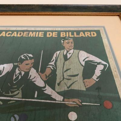 Billiard Prints 