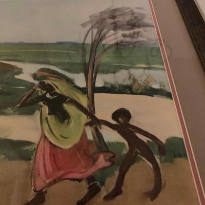 Original Watercolor, Signed 