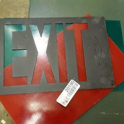 Exit Sign .