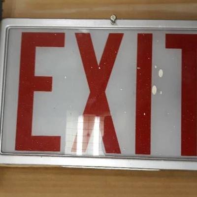 Exit Sign..