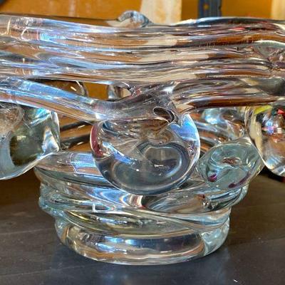 Art Glass signed Mike 9'4