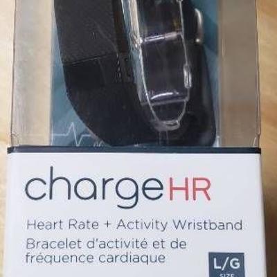 Fitbit Charge HR Wristband, Black, Large