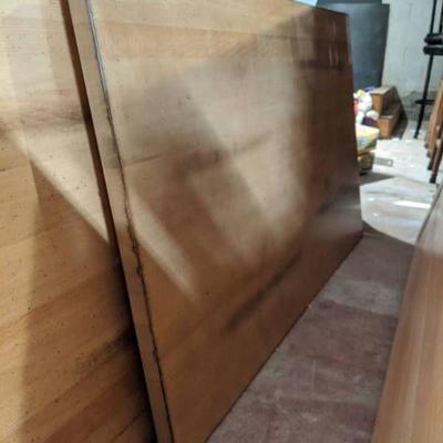 Sealed Butcher Block Wooden Table Top