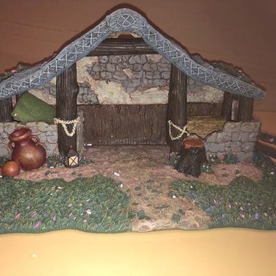 Thomas Kinkade Nativity set