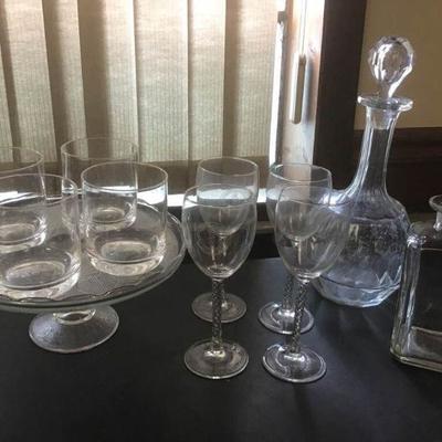Glass Barware Collectibles