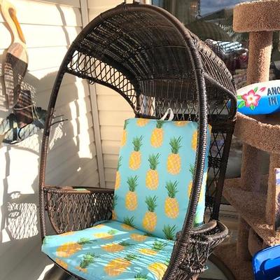 Hanging Egg/Cocoon Wicker Chair - $225