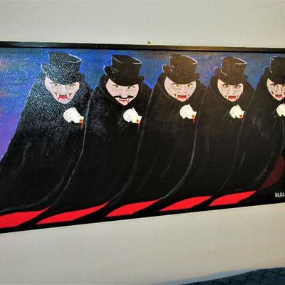 "Hurrying Home After Dinner" Tom Hicks