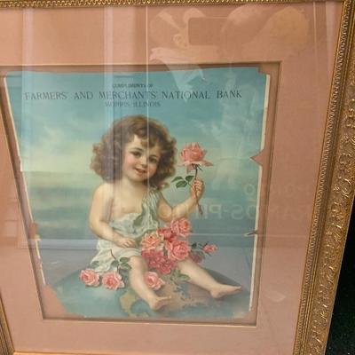 Antique Victoria. advertising-$10 framed