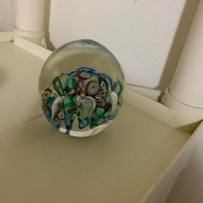 Vintage Art Glass Paperweights