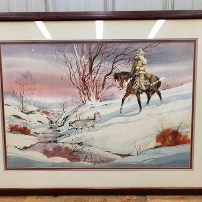 Framed Original Water Color Painting
29x19.5