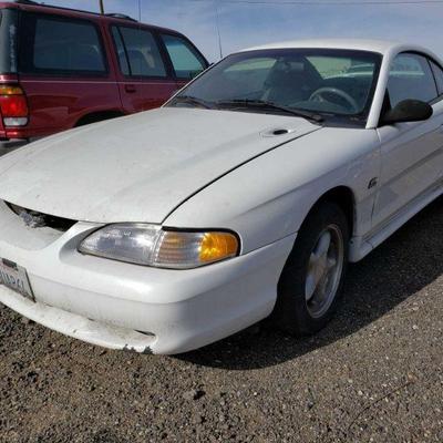 125: 1994 Ford Mustang
Year: 1994
Make: Ford
Model: Mustang
Vehicle Type: Passenger Car
Mileage: 118,065
Plate: {ENTER PLATE NUMBER...