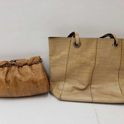 #4250 â€¢ 2 Animal Printed Purses