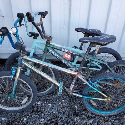 13: Kent, FreeAgent and 1 Unbranded BMX Bicycles
Kent, FreeAgent and 1 Unbranded BMX Bicycles