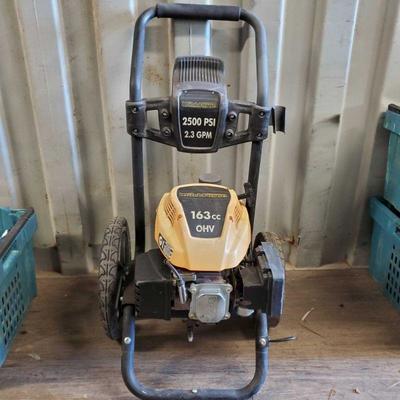 8006: WorkForce 2500psi Pressure Washer
Model WF80911. Gas powered, 2500psi, 2.3 gallons per minute. No hoses, attachments or nozzles.