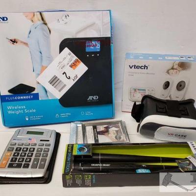 8092: NEW A&D Medical Scale, NEW VTech 2 Camera Video Monitor, VR Case, Digital Drumsticks and more
NEW A&D Medical Scale, NEW VTech 2...