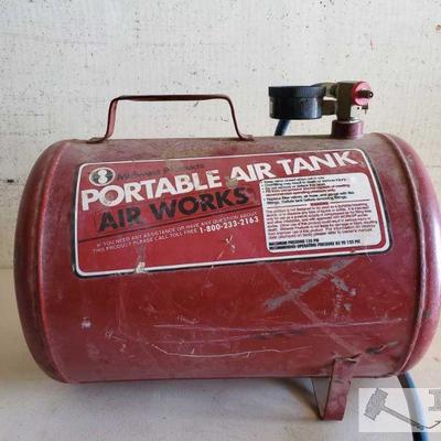 9065:125 PSI Portable Air Tank
125 PSI Portable Air Tank