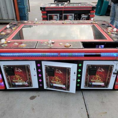 8001: Eight Person Gaming Table w/ LG 55" TV
Eight Person Gaming Table w/ LG 55" TV. Measures approx. 71" x 50" x...