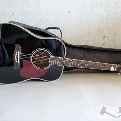 9022: Oscar Schmidt 6-String Acoustic Guitar
Oscar Schmidt 6-String Acoustic Guitar. Model: 0G2