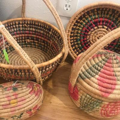 Vintage Woven Baskets