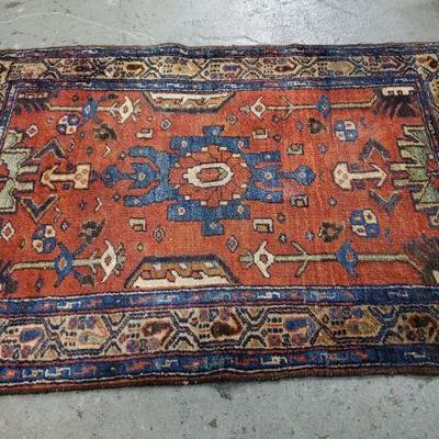 Atq Hand-Knotted Tribal Rug #2
