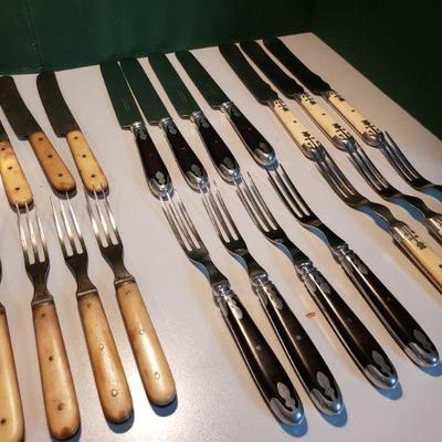 Atq/Vtg Cutlery Sets 3