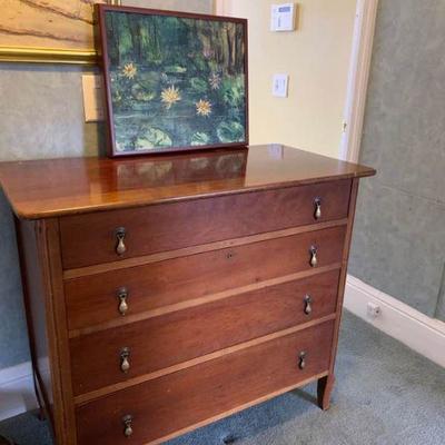 Dresser and Painting