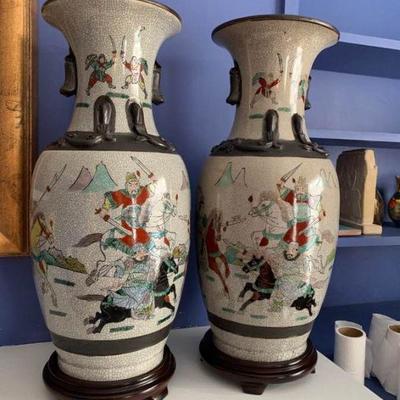 Two Large Vases