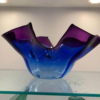 Six Pieces of Art Glass