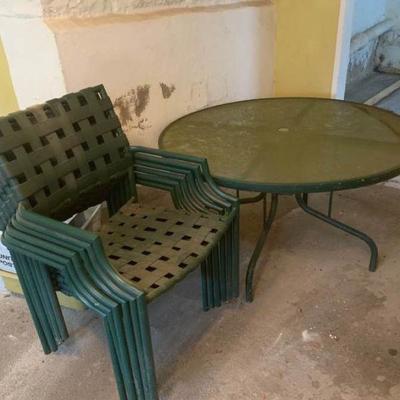 Table and 6 Chairs
