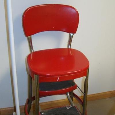 Red stool
