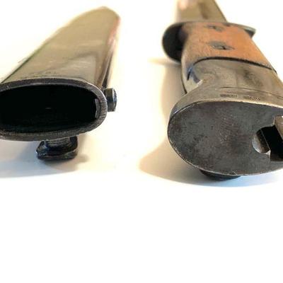 WWII GERMAN K98 BAYONET, S/245 MATCHING NUMBERS